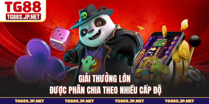 Giải thưởng lớn được phân chia theo nhiều cấp độ