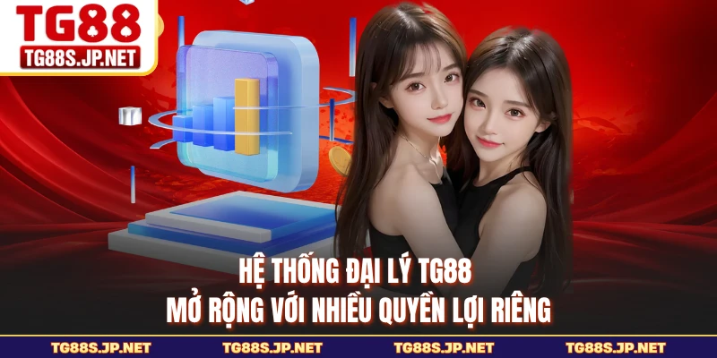 Hệ thống đại lý TG88 mở rộng với nhiều quyền lợi riêng