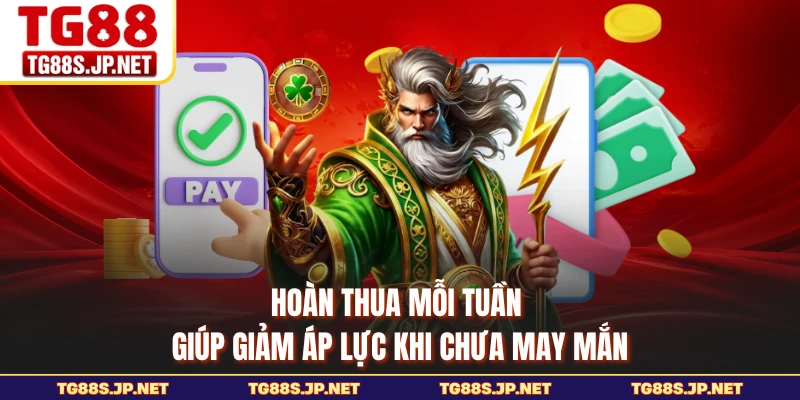 Hoàn Thua Mỗi Tuần - Giúp Giảm Áp Lực Khi Chưa May Mắn