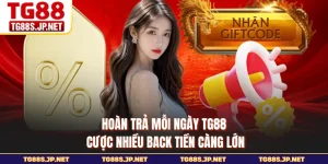 Hoàn Trả Mỗi Ngày TG88 - Cược Nhiều Back Tiền Càng Lớn 